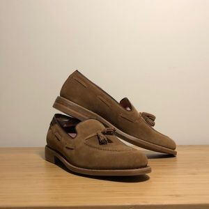 Loake Men's Lambeth Tasselled Brown Suede Loafer